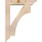 Ekena Millwork Westlake Traditional Smooth Bracket w/ Offset Brace, Douglas Fir, 5 1/2"W x 24"D x 32"H BKT0604X24X32WTL01SDF - alternate 3